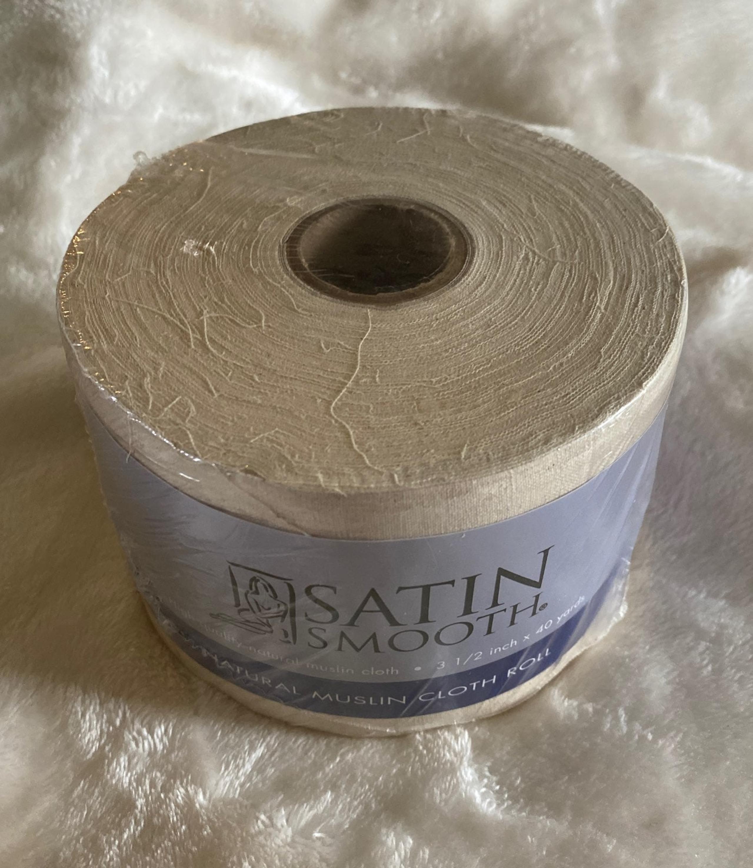 Satin Smooth Muslin Cloth Roll 40 yard
