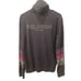 Peloton X Spiritual Gangster Zip Hoodie With Rainbow Stripes, Gold Accents Black