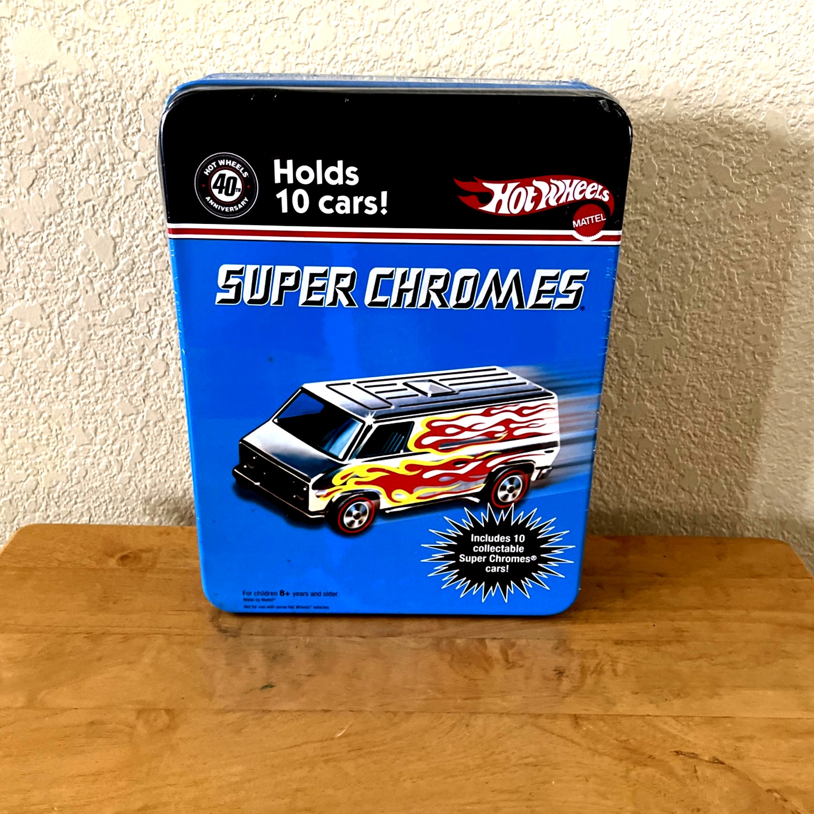 Hot Wheels Super Chromes 10-Car Set – 40th Anniversary Die-Cast Collection RARE!