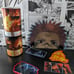 Jujitsu Kaisen Manga style Tumbler & Sticker Set