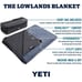 YETI Lowlands Blanket, Multi-Use Blanket with Travel Bag, Alpine Yellow