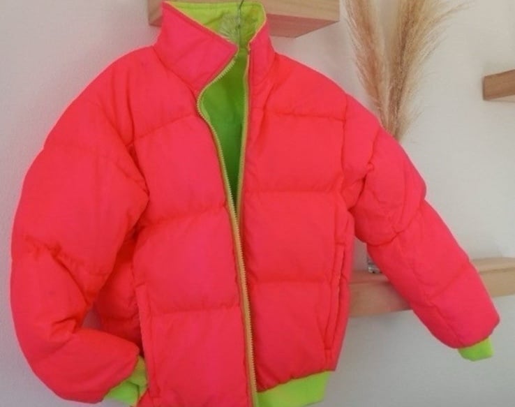 Vintage POP! Columbia REVERSIBLE Jacket