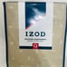 IZOD Logo Brushed Microfiber Queen Sheet Set 4pc 100% Polyester