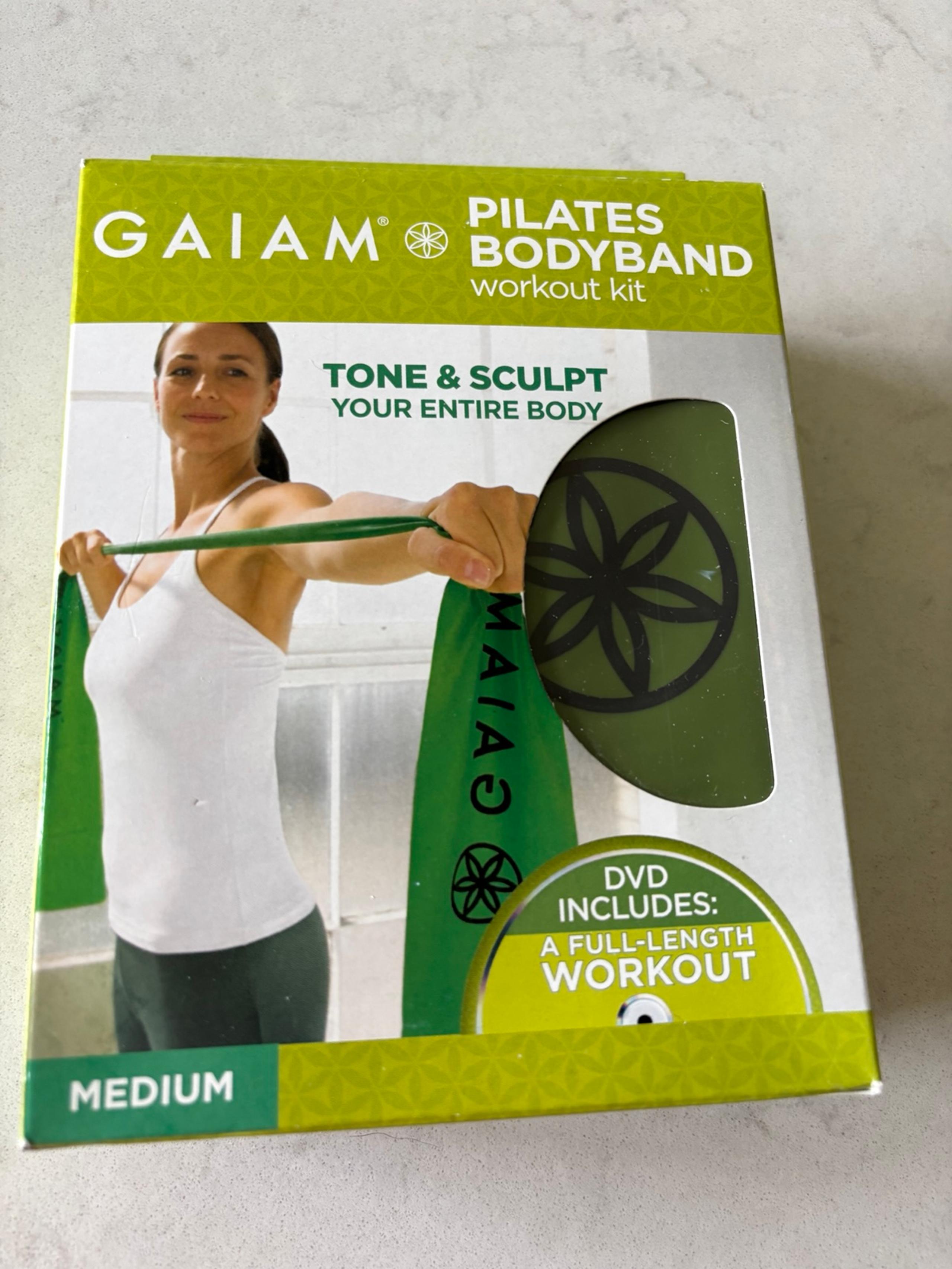 Gaiam Pilates Bodyband Workout Kit