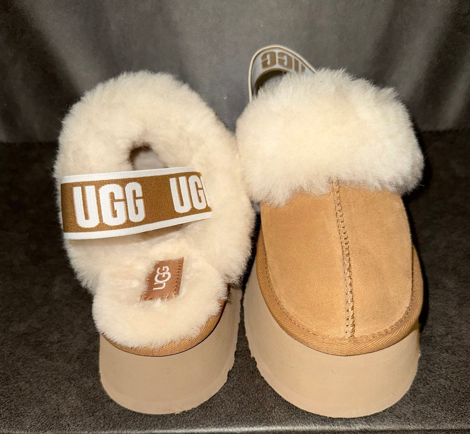 Ugg platform sling back