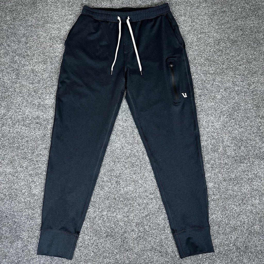 Vuori Sunday Performance Jogger Pant Mens Small 28x28 Blue Athletic Stretch V416