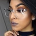 Celebrity clear framed glasses……