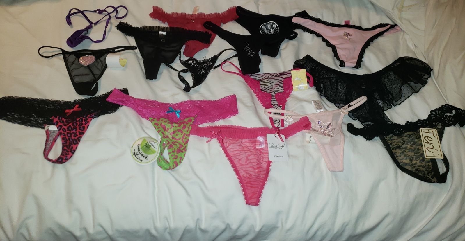 Huge lot of Thongs small/medium