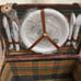 Picnic wicker basket set