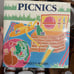 Picnic wicker basket set
