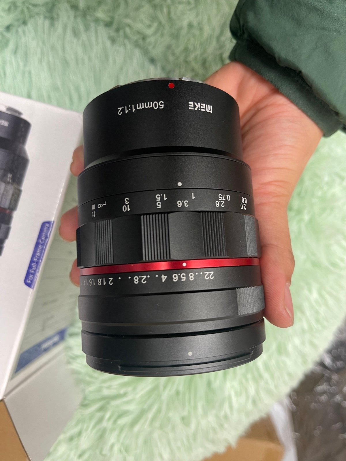 Meike MK-50mm F1.2 Large Aperture Full Frame Manual Focus