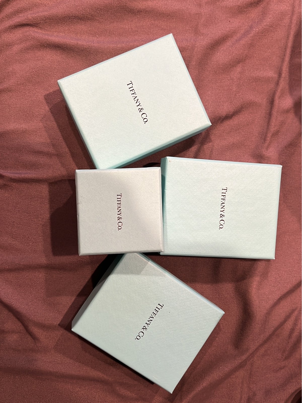 Tiffany boxes
