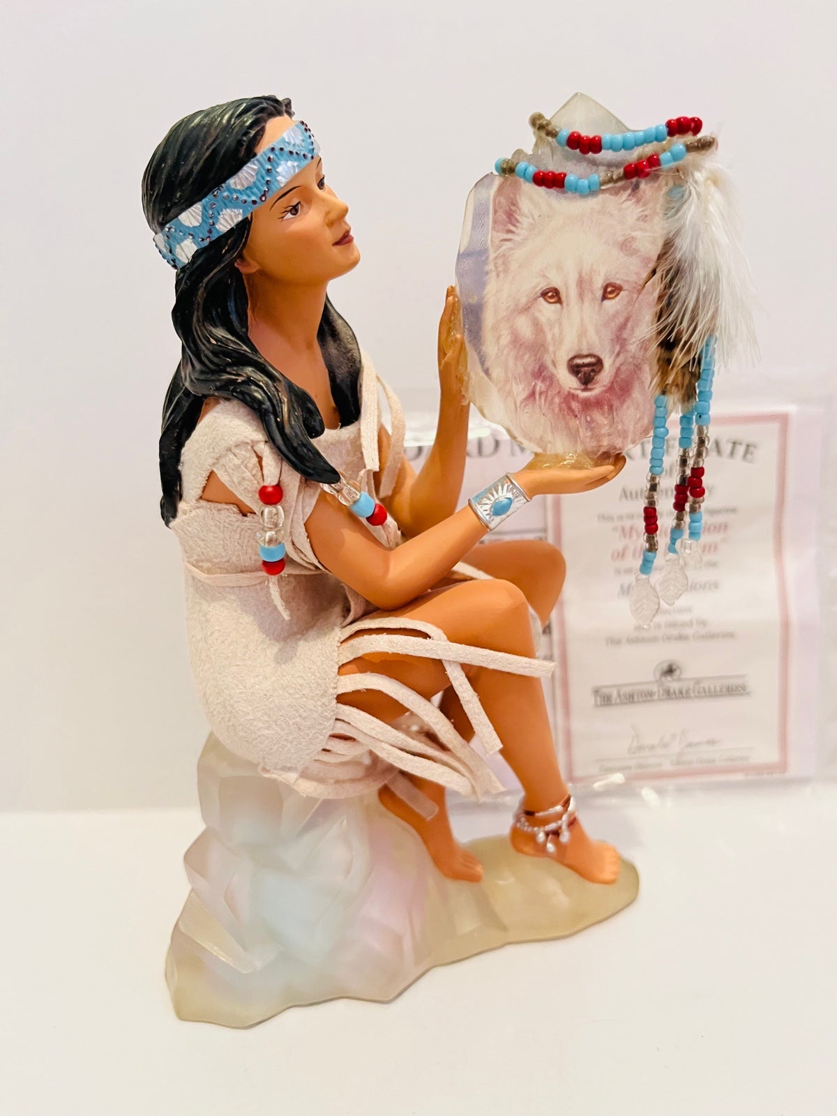 Ashton Drake Galleries Mystic Vision Of The Dream Collection Figure