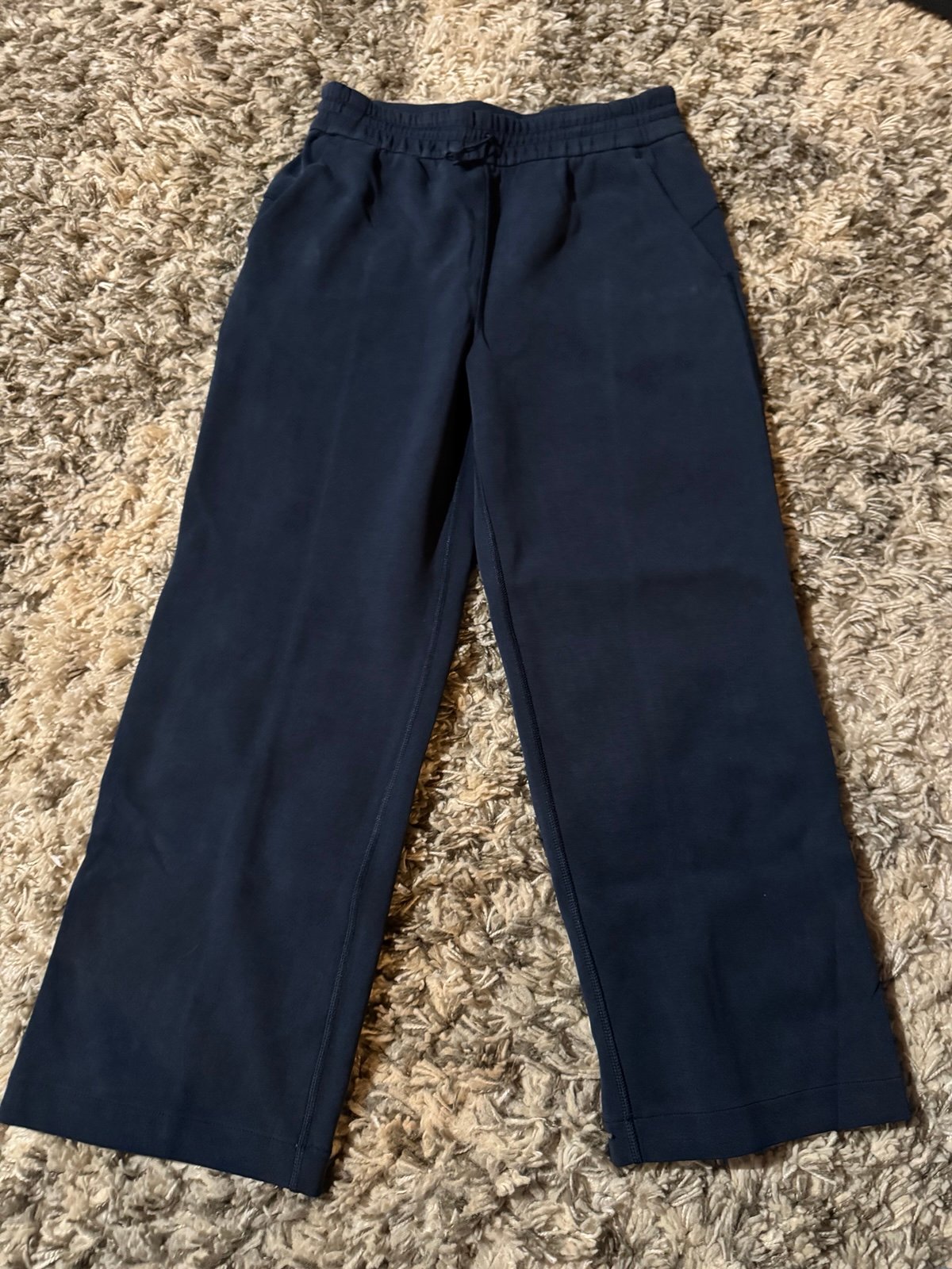 Lululemon softstream high rise straight leg cropped