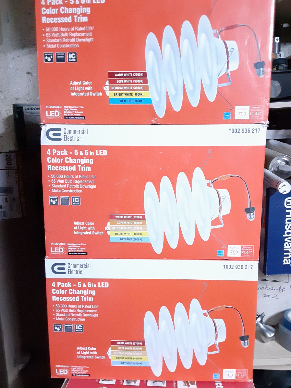 12 Brand New in Box Commercial Electric
