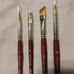 Velvetouch Princeton Brushes x4