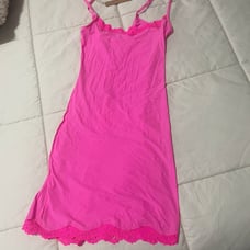 Skims lace slip dress
