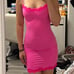 Skims lace slip dress
