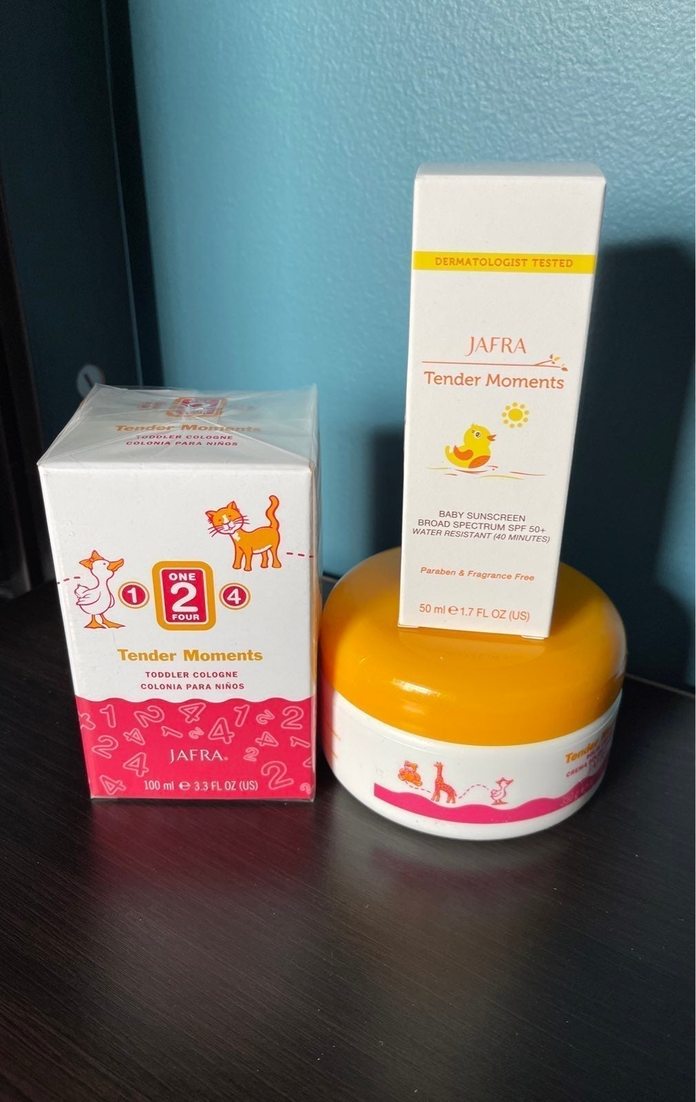 Jafra 1 2 4 tender moments bundle