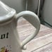 Vintage McCOY Tea/coffee Pot COOKIE JAR Tulips Flowers Signed Ceramics EUC