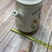 Vintage McCOY Tea/coffee Pot COOKIE JAR Tulips Flowers Signed Ceramics EUC