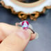 Alexanrite Gemstone Ring 6x8mm, Lab Created Alexandrite Ring 925 Sterling