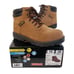 Brahma Mens Alpha 6-inch Steel Toe Waterproof Work Boots Brown Size 10