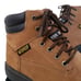 Brahma Mens Alpha 6-inch Steel Toe Waterproof Work Boots Brown Size 10