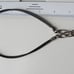 Vintage Sterling Signed Silpada 925 Israel Ornate Pendant Leather Cord Necklace
