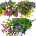 8 Bundles Artificial Flowers for Hanging Planters