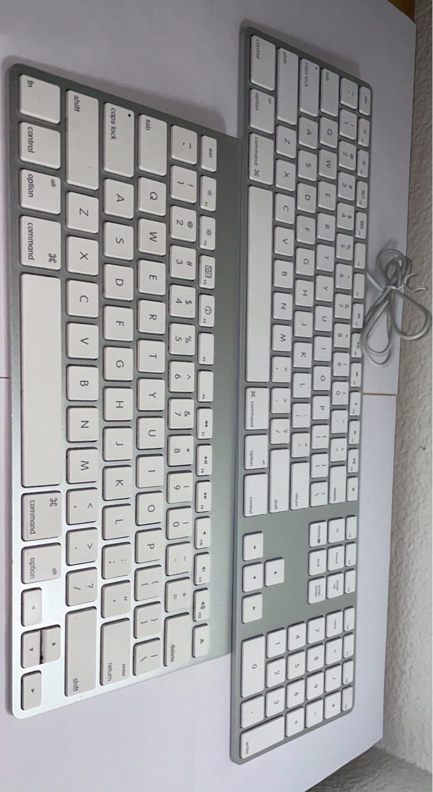 Apple mac keyboards wired and wireless