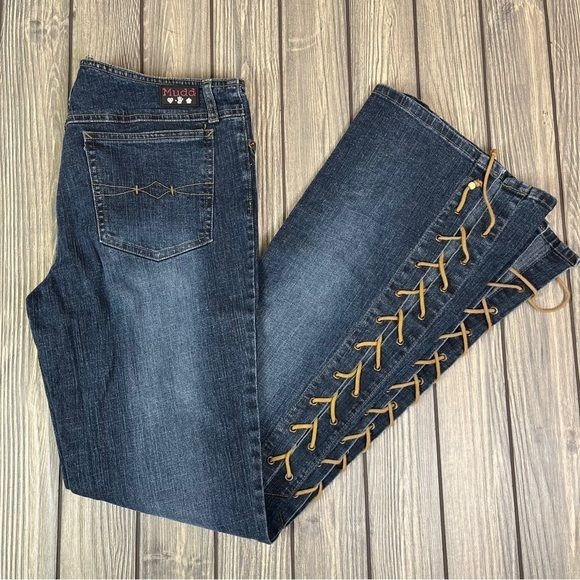 【knuth marf】laceup all in one denimblack lace up all in one/denimblack | KNUTH MARF