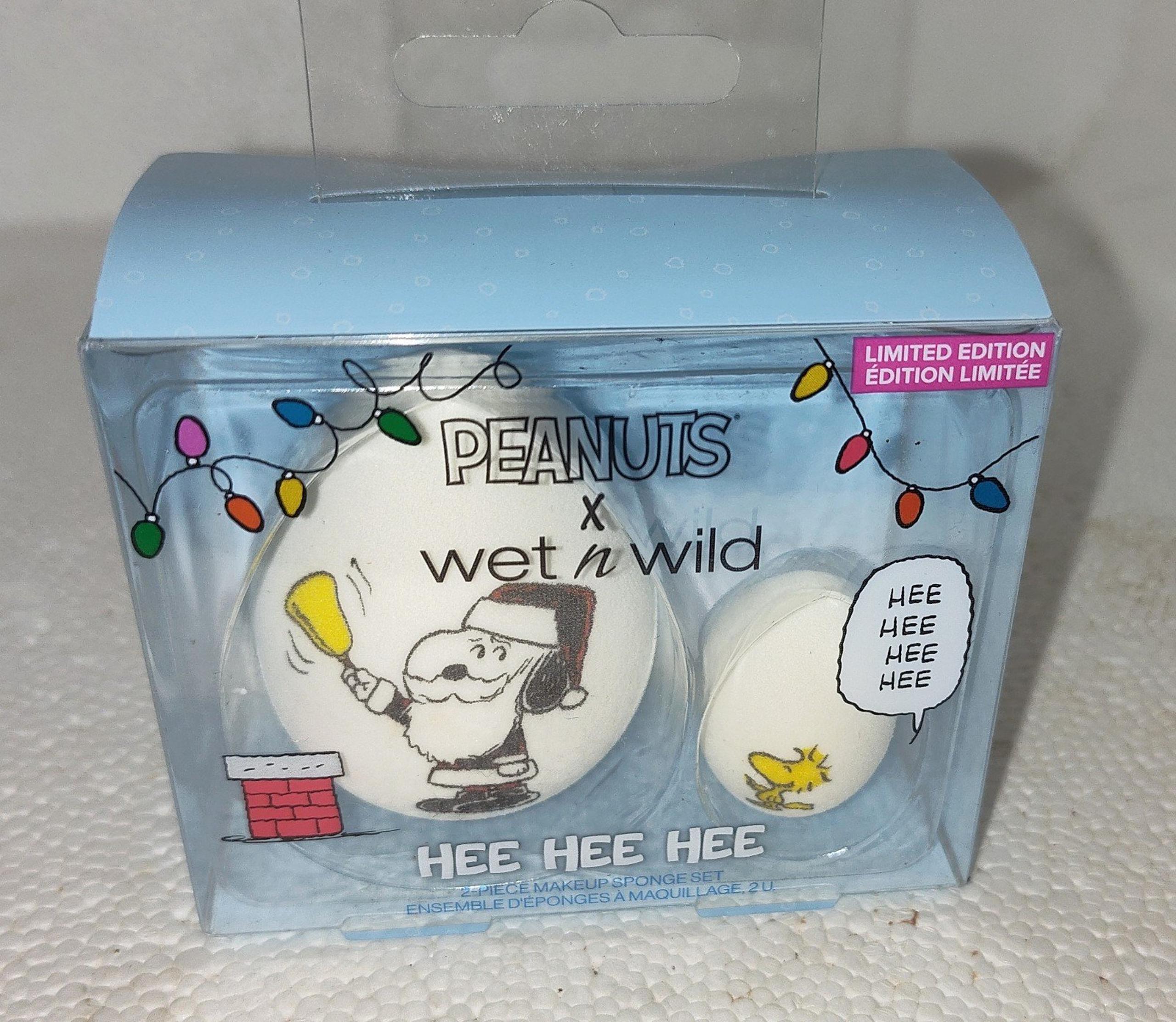 Wet n Wild limited edition Peanuts make-up sponges