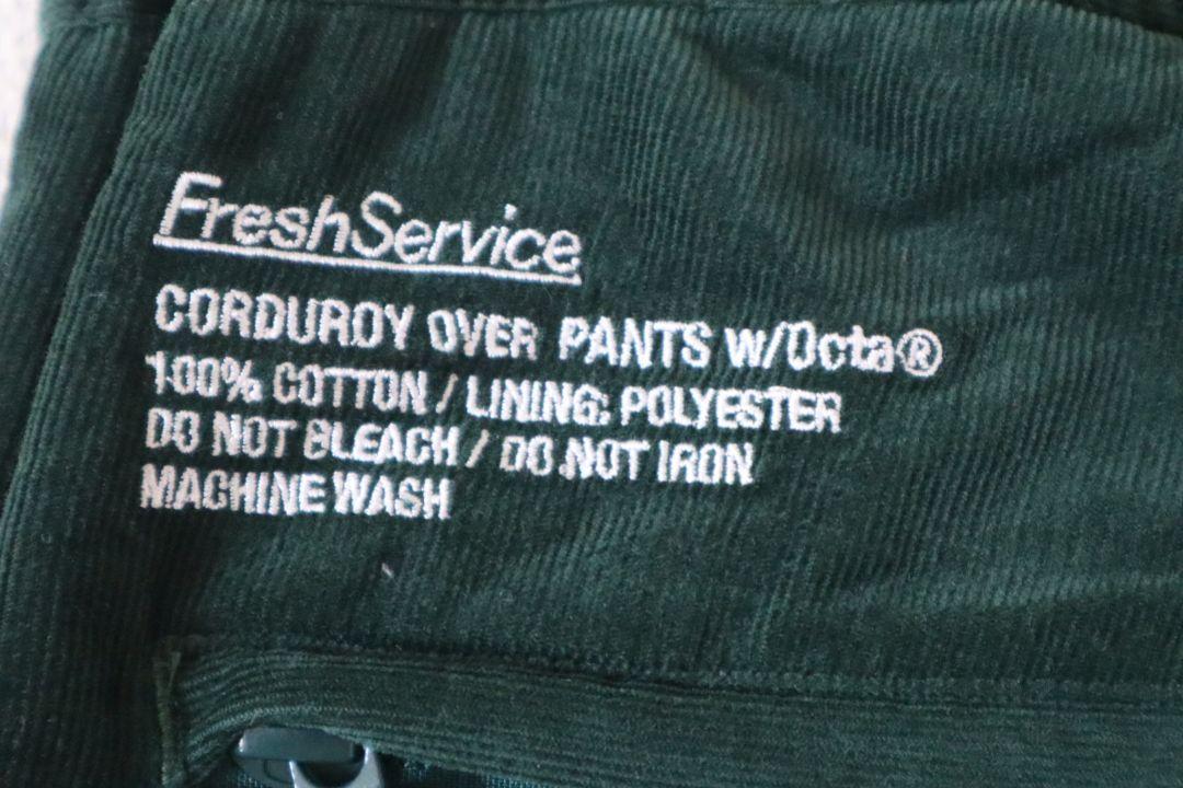 FreshService) DRY CORDUROY OVER PANTS w/Octa (FSW-23-PT_254