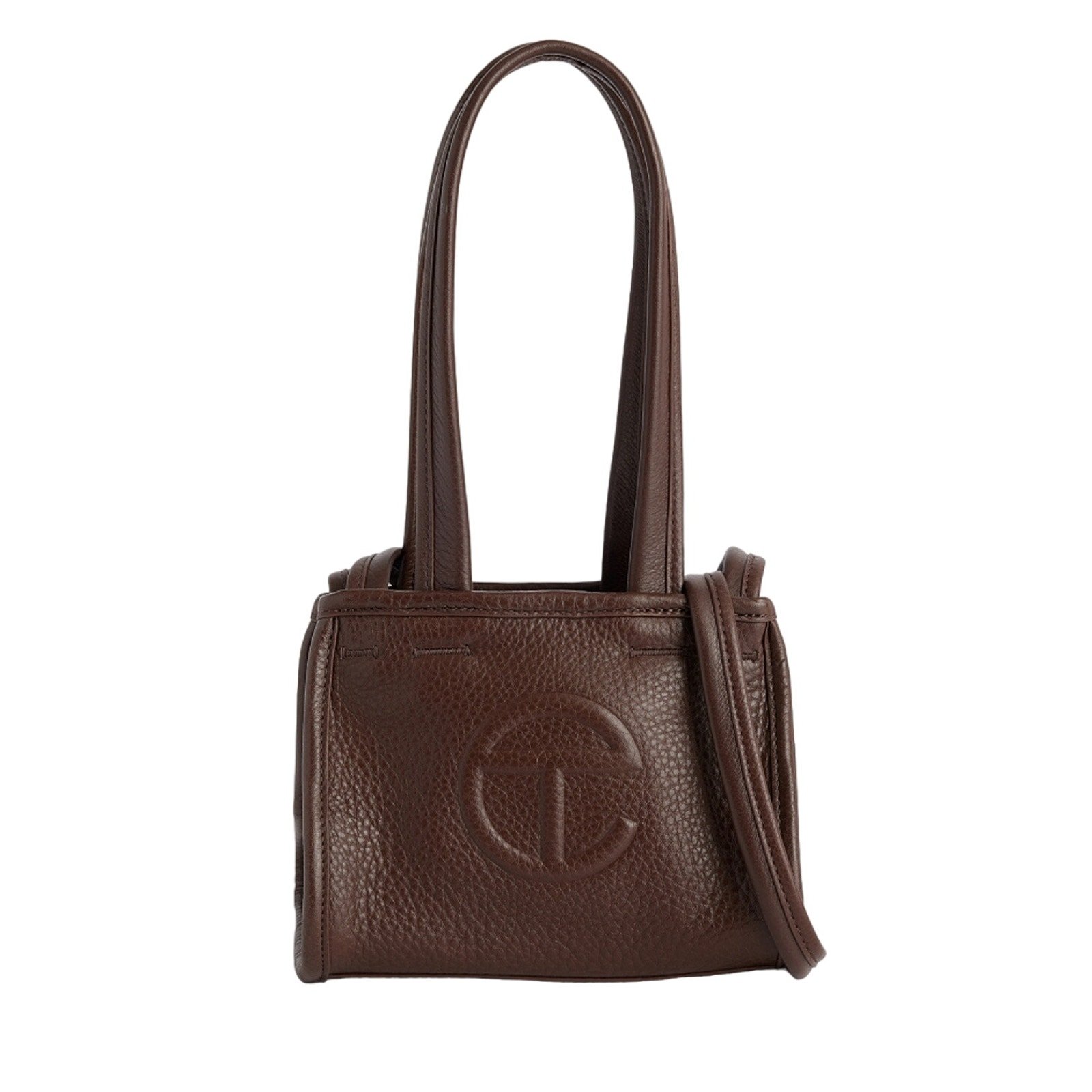 Small chocolate leather Telfar