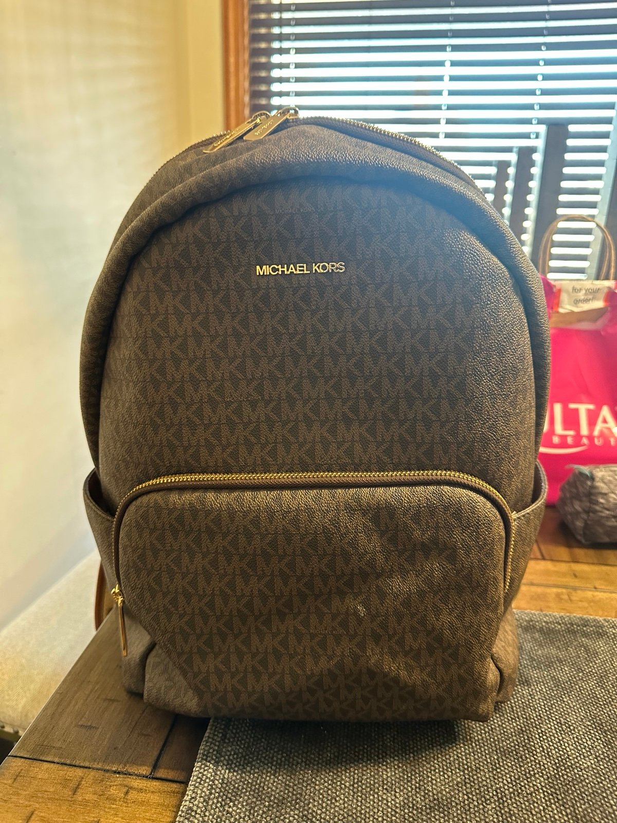 Authentic Michael Kors backpack wallet and shoulder bag