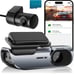 Dash Cam Front and Rear 4K Built-in 5GHz WiFi, Dual Dash Cam Front 4K Rear 1080P