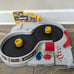 Fisher Price Little People NASCAR Spin And Speed Raceway motorized track READ