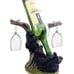 Black Bear Wine & Glass Bottle Holder 10 H Design Wine Rack Bottle Holder