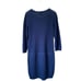 A.P.C. Crochet Knit Drop Draw Cord Waist Cover Up Dress Black Size L