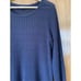 A.P.C. Crochet Knit Drop Draw Cord Waist Cover Up Dress Black Size L