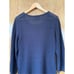 A.P.C. Crochet Knit Drop Draw Cord Waist Cover Up Dress Black Size L