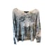 Skull Cashmere Tie Dye Cashmere Sweater Small