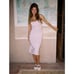 NWT REALISATION PAR Elsa Gingham Midi Dress 100% Silk Sz M
