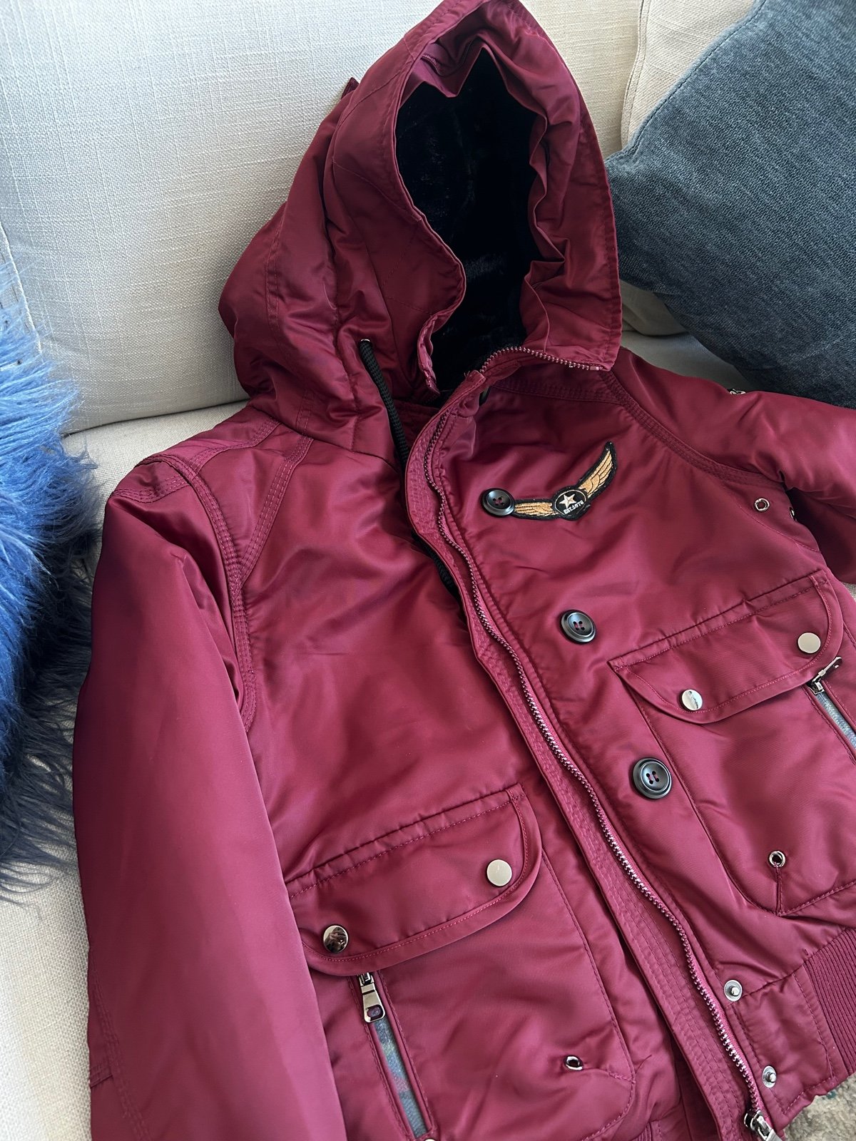 Red Puffer Jacket