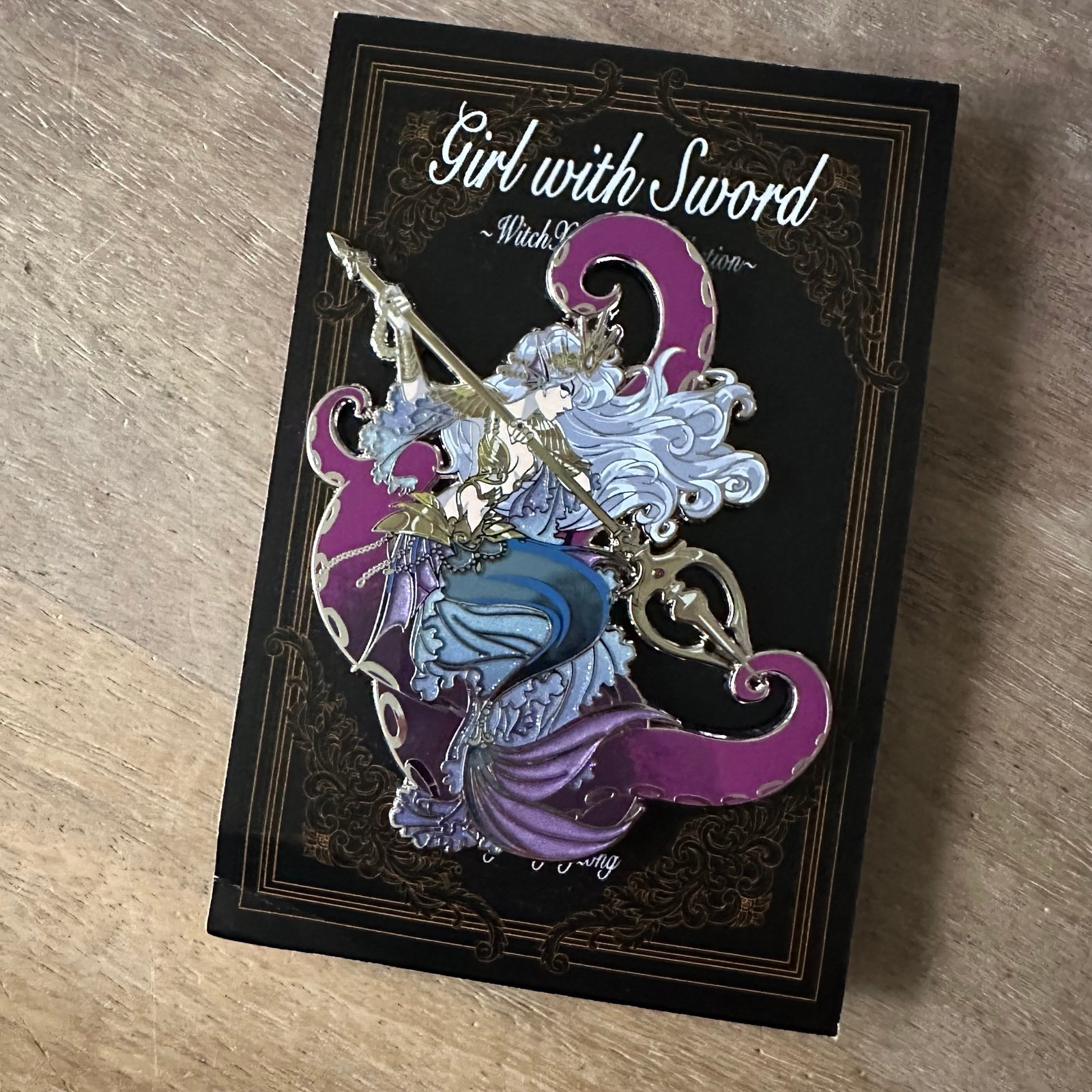 Ariel the little mermaid Disney Fantasy pin Sea Witch variant by Witchxing