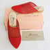 NWT GAIMO Made in Spain Leather Woven Espadrille Mule Sandals