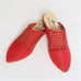 NWT GAIMO Made in Spain Leather Woven Espadrille Mule Sandals