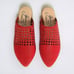 NWT GAIMO Made in Spain Leather Woven Espadrille Mule Sandals