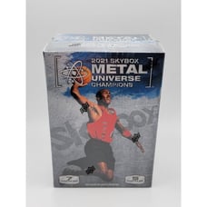 2021 Skybox Metal Universe Champions Blaster Box Exclusive Premium Gold & Autos